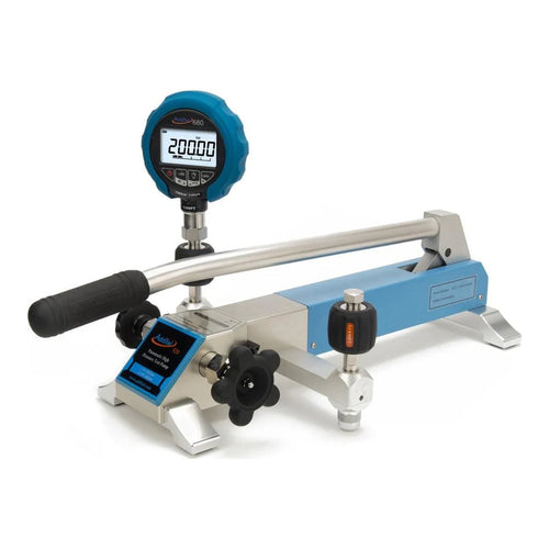 Johnkeans JK-PU-2004 – Benchtop Pneumatic High Pressure Calibration Pump, up to 400 Bar