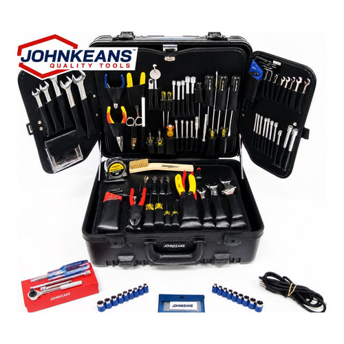 Johnkeans JK-GS-2058 – Electro-Mechanical Tool Kit 135 Pcs, Inch/Metric
