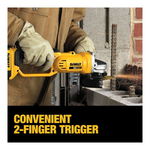 DeWalt DCG412P2 – Angle Grinder/Cut-Off Tool 20V, 4.5/5 For The Guard (114 mm, 127Mm)