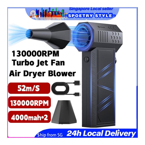 Johnkeans JK-GS-2095 – Mini Jet Fan Blower – 130, 000+ Rpm