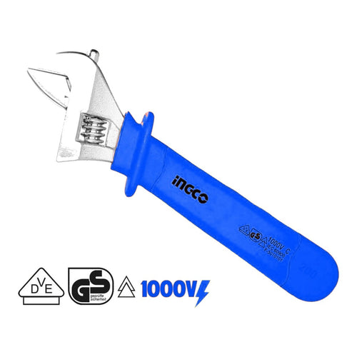 Johnkeans JK-GS-2063 – 1000V Insulated Adjustable Wrench 10"