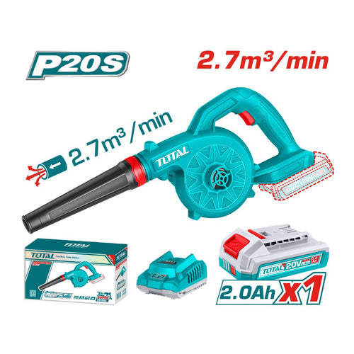 Johnkeans JK-PT-2077 – Johnkeans : JK-CB-20200 – Cordless Air Blower 20V With 2 Battery Cordless Blower
