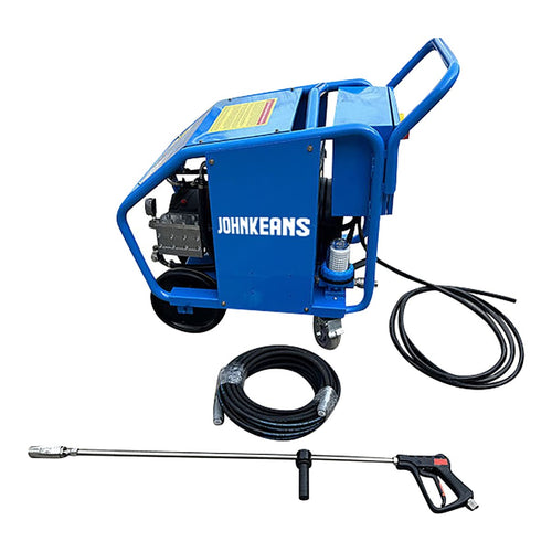 Johnkeans JK-HO-2002 – Electric High Pressure Washer 500 Bar, 18 L/min – Heavy Duty Trolley