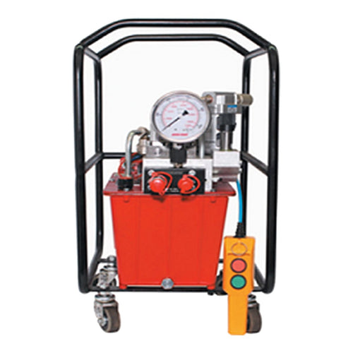 Johnkeans JK-PU-2005 – Pneumatic Hydraulic Power Pack with Mono-Port, 4 HP Air Motor