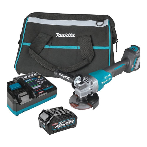 Makita GAG06M1 – 40V max XGT 4-1/2" / 5" Paddle Switch Angle Grinder Kit