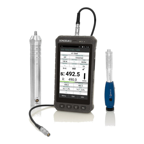 Sonotec SONODUR 3 – Portable Hardness Tester with Data Logger