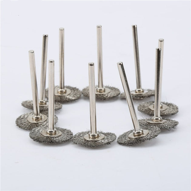 Stainless steel wire wheel brushes for drill