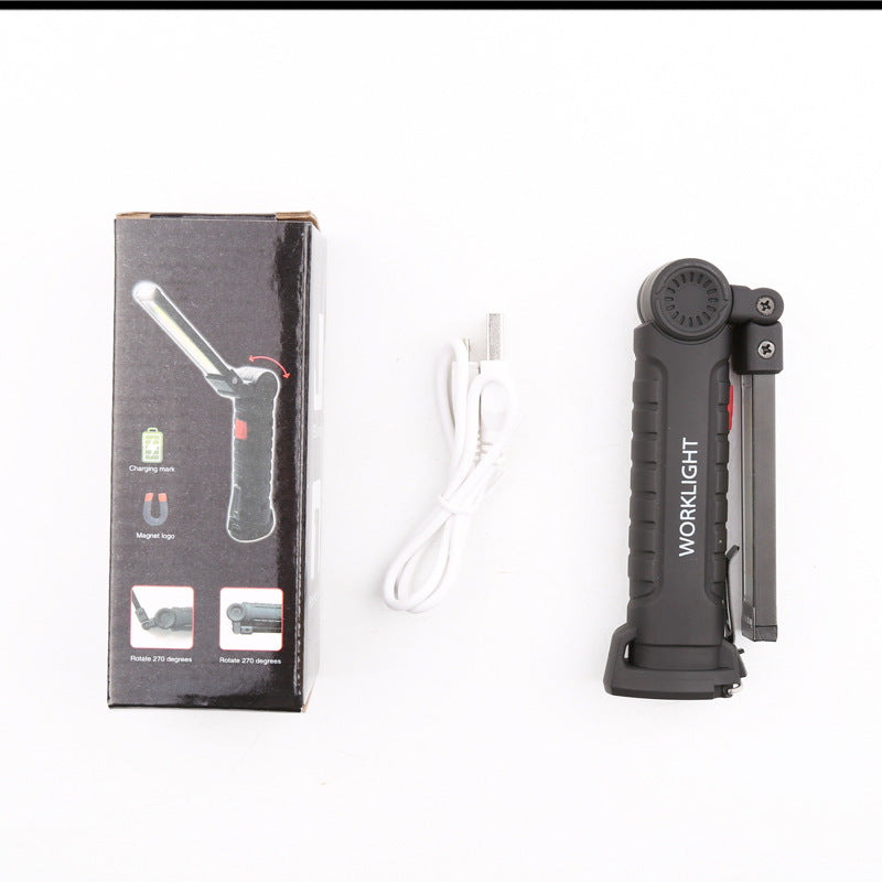 USB rechargeable magnetic LED work light - view 5