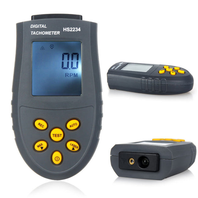 Non-contact laser photo tachometer