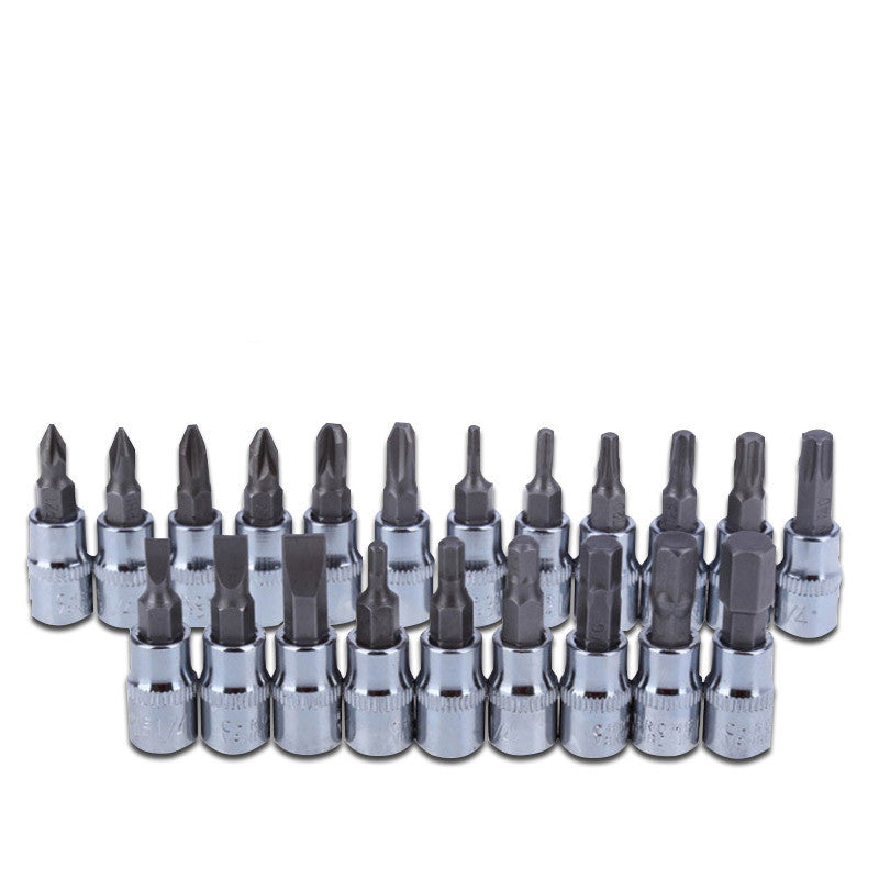 46-piece 1/4 inch socket wrench set - view 2