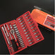 46-piece 1/4 inch socket wrench set - view 4
