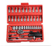 46-piece 1/4 inch socket wrench set - view 6