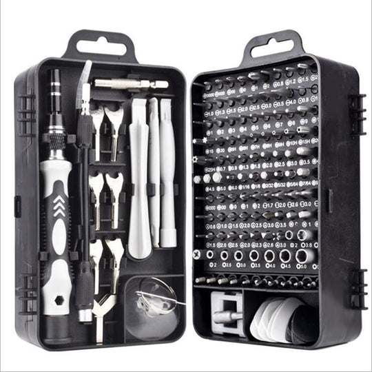 135-in-1 precision screwdriver and bit set