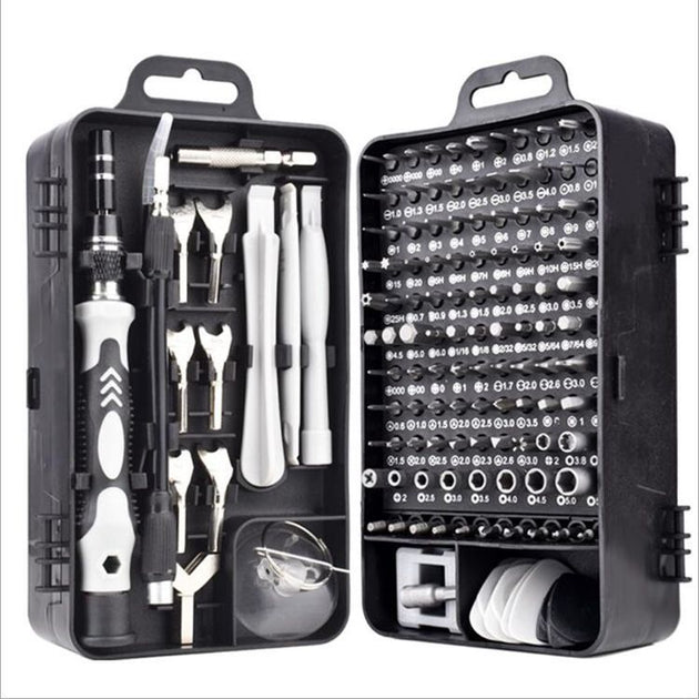 135-in-1 precision screwdriver and bit set
