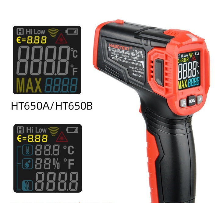Industrial infrared thermometer - view 3