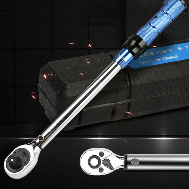 Industrial adjustable torque wrench