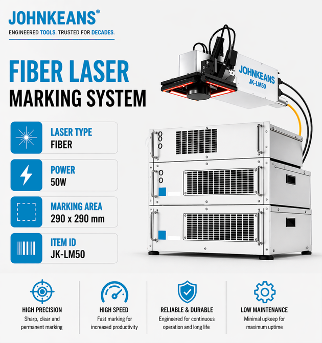 Johnkeans JK-GS-2041 – Fiber Laser Marking Machine 50W