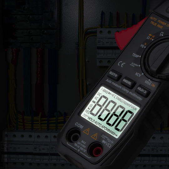 AC/DC digital clamp meter - view 2