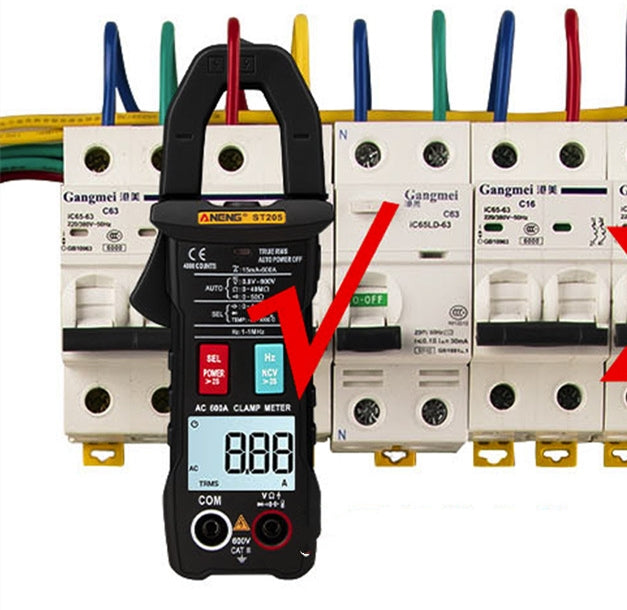 AC/DC digital clamp meter - view 6