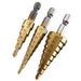 HSS titanium coated drill bit set