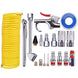 20-piece pneumatic quick coupler set