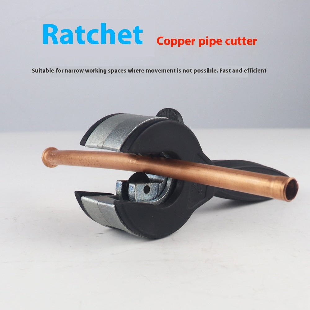Copper tube cutter for AC and refrigeration pipes