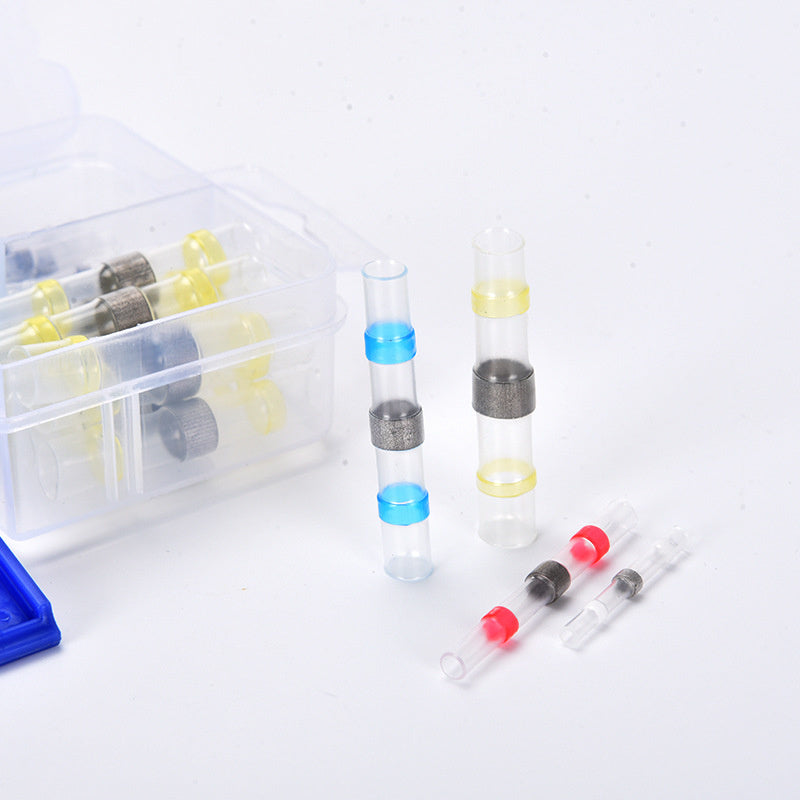 Waterproof solder seal wire connectors