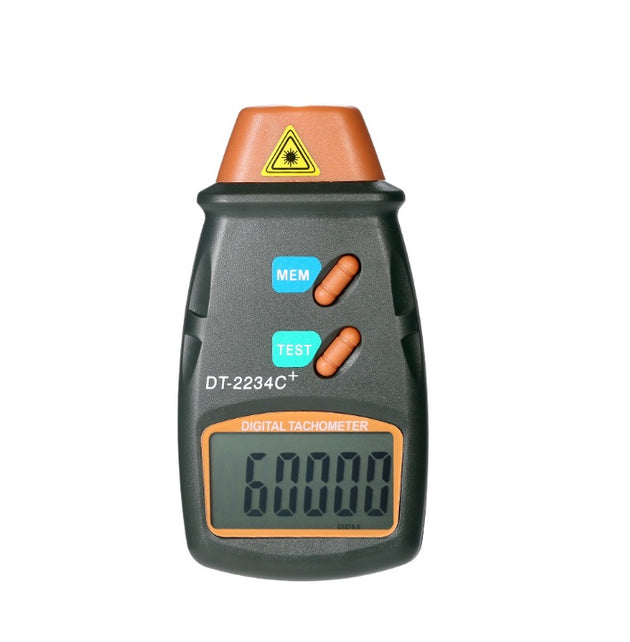 Digital contact tachometer RPM meter
