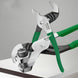 Heavy-duty adjustable pipe wrench