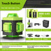3D 12-line green laser level - view 2