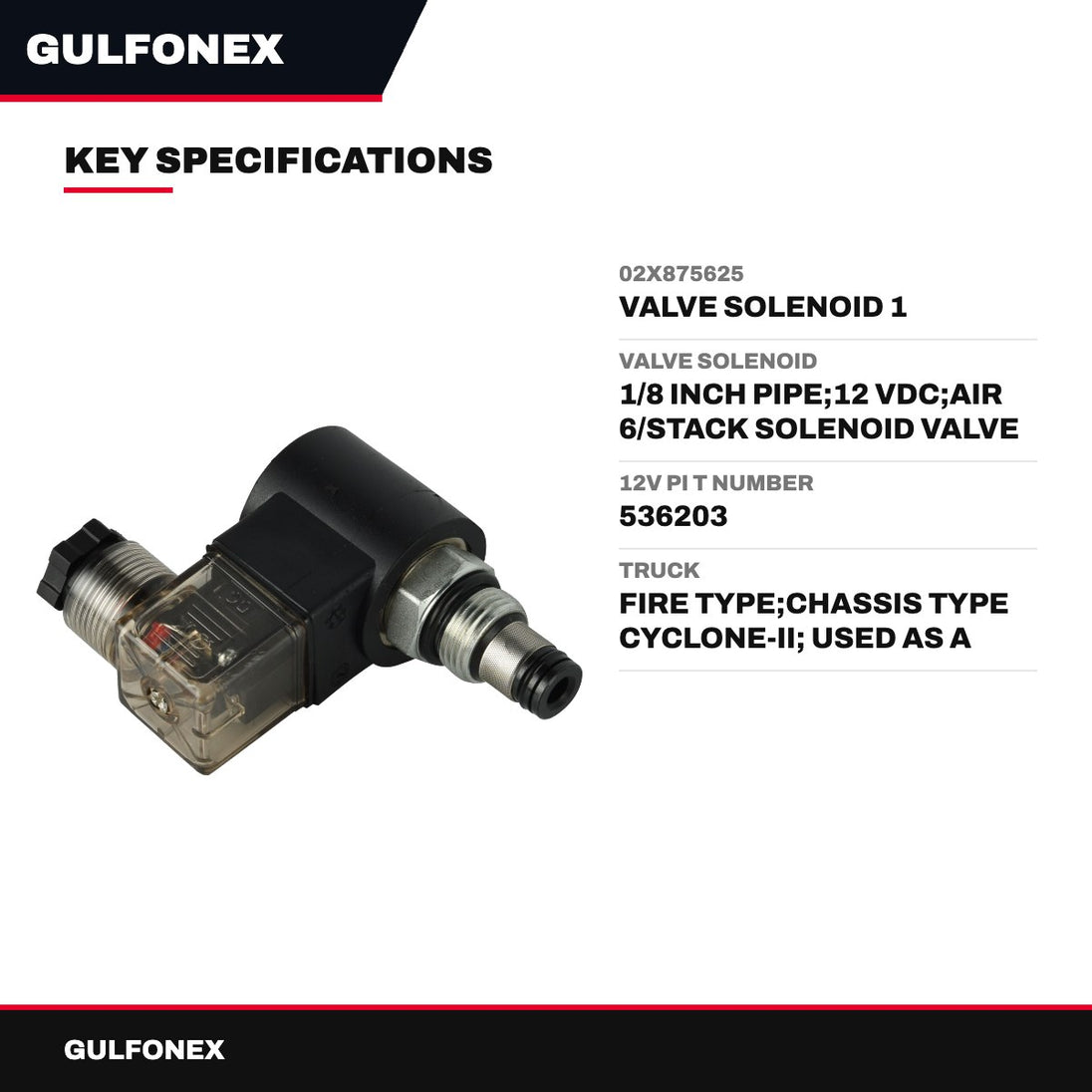 02X875625 – Valve Solenoid 1