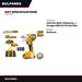 1 Drive Cordless Impact Wrench 20V – 2450 Nm With 2 Batteries, 1 Charger With Eu Pin And Box