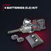 1 Drive Size Long Cordless Impact Wrench 20V – 4 Batteries (5.0) Kit