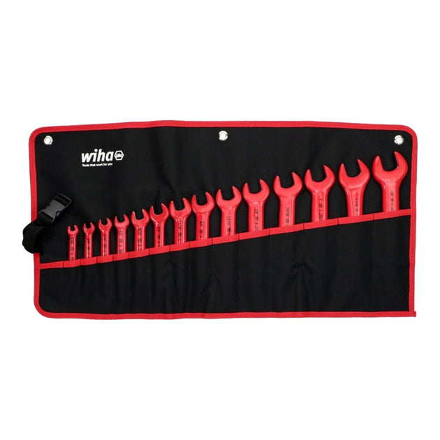 14 Piece Insulated Open End Wrench Set - Sae