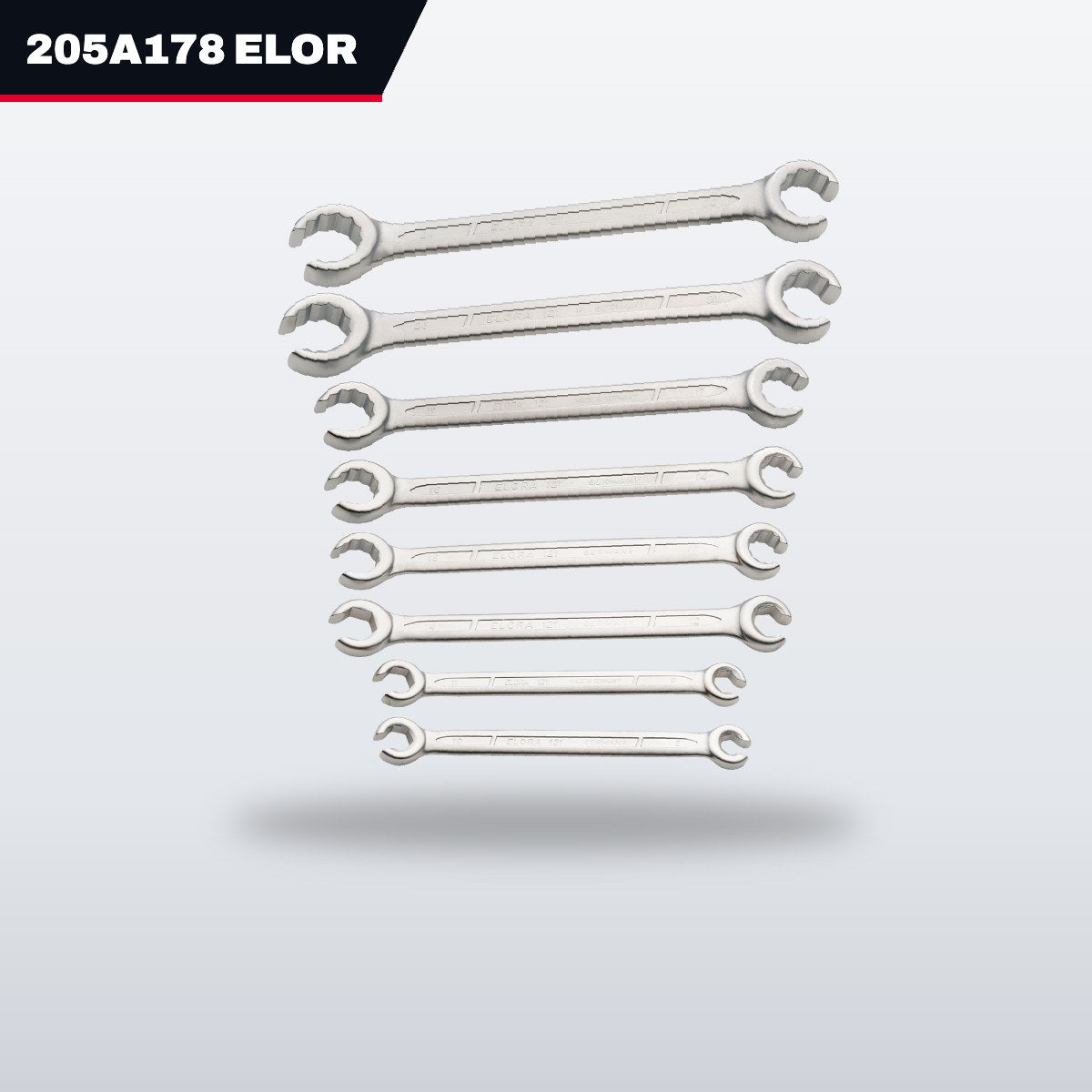 Elora 205A178 – Long Series Spanner Wrench, Size 1-7/8 Inch