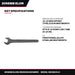 Elora 205EMB – Box & Open End Wrench, 10-15 Deg Offset, 3/16 in Whitworth