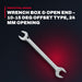 205Mmb Elora Werkzeugfabrik 5000825864 – Wrench Box & Open End – 10-15 Deg Offset Type, 24 Mm Opening