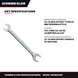 205Mmb Elora Werkzeugfabrik 5000825864 – Wrench Box & Open End – 10-15 Deg Offset Type, 24 Mm Opening