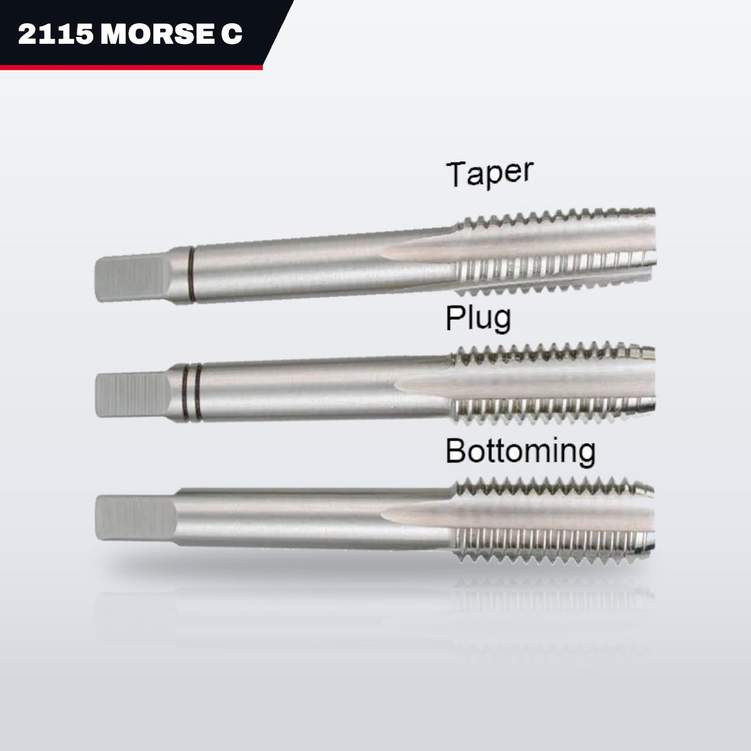 Morse Cutting Tools 2115 – Pipe Hand Tap, Cut