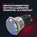EAO 22212011 – Pushbutton Switch, Button Illuminated Operator, 10 A Contact