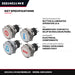 22214011 $$ Eao Benelux 5002108242 – Switch Pushbutton – Button Illuminated Operator, 10 A Contact