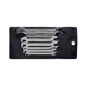 Elora 25214 – Box & Open End Wrench, 10-15 Deg Offset, 7/16 in