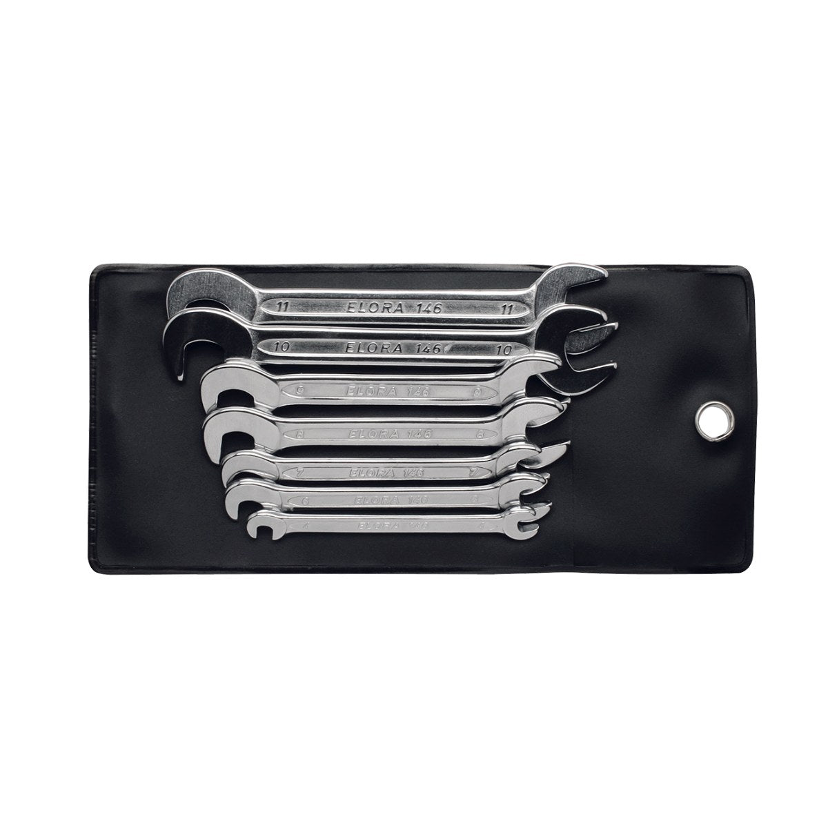 Elora – Box & Open End Wrench, 10-15 Deg Offset 25214 – 7/16 in