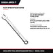 25224 Apex Tool Group/Danaher Tool G 25224 – Wrench Box & Open End – 10-15 Deg Offset Type, 3/4 In