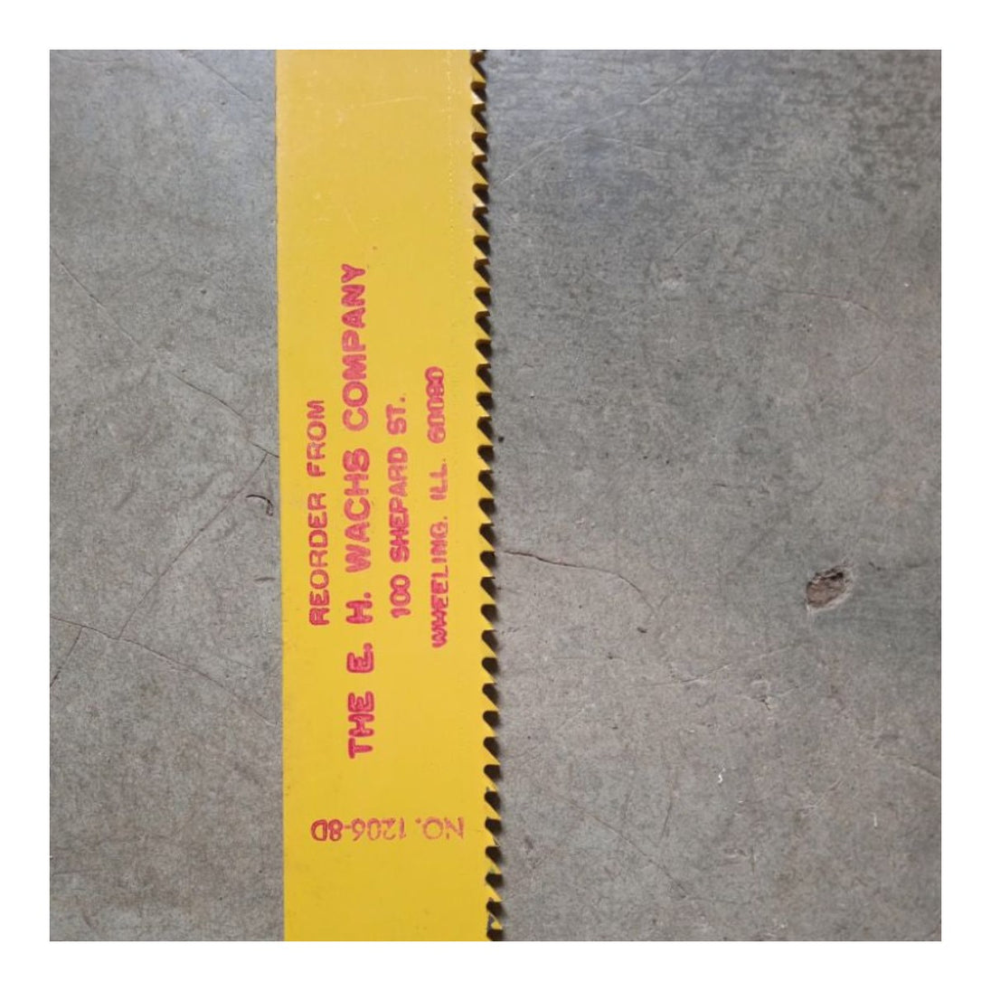 E.H. Wachs 340500 – Saw Blade, Hack, Size 304.8 mm (12 in) long