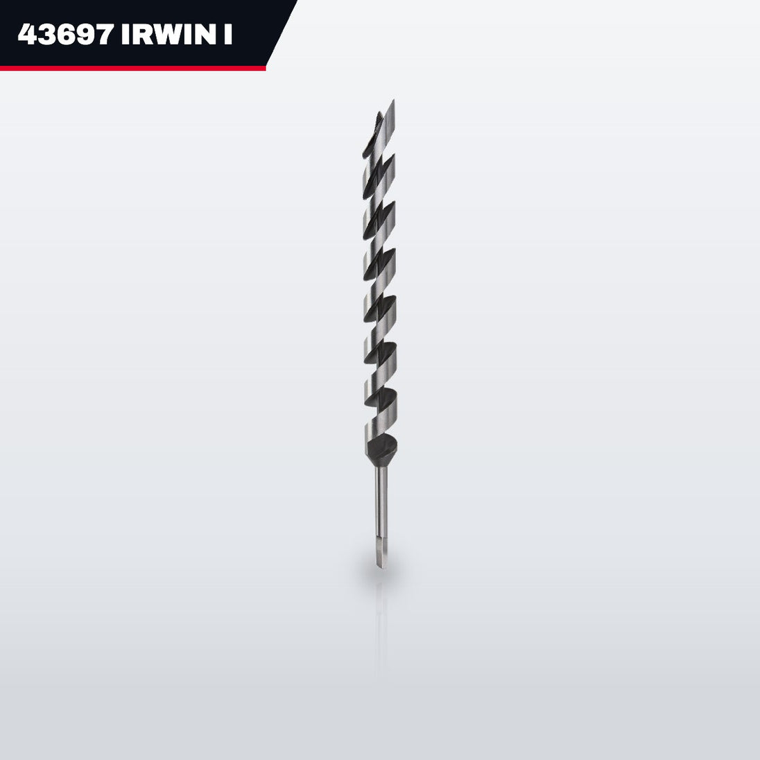 Irwin 43697 – Boring Wood Auger Bit, 6.4-25.4 mm (1/4 To 1 in)