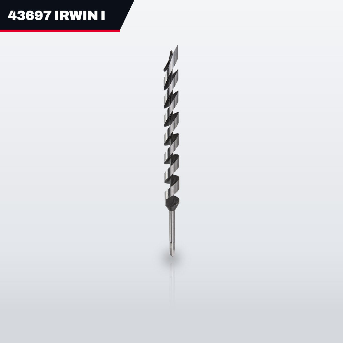Irwin 43697 – Boring Wood Auger Bit, 6.4-25.4 mm (1/4 To 1 in)