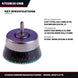 Osborn 4702S30 – Cup Brush Power Tool, 152.4 mm (6 in) dia Brush