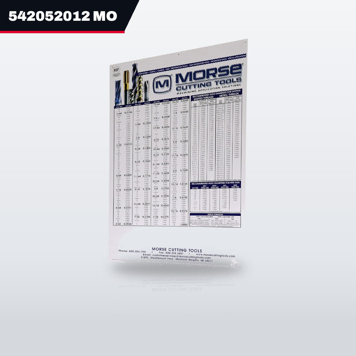 Morse Cutting Tools 542052012 – Flat Drill Bit, Size 4.8 mm (3/16 in)