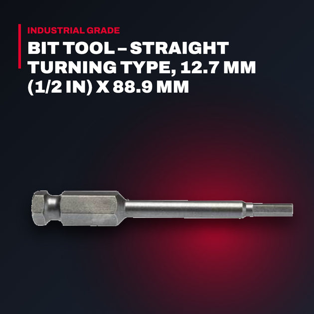 Apex Tool Group 87405 – Straight Turning Bit Tool, 12.7 mm (1/2 in) X 88.9 mm